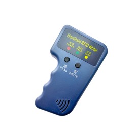 HECERE Handheld 125khz Copier RFID Smart ID Card Duplicator Used for T5577 or EM4305+5pcs NO.2T5577 Keychains +5 T5577 Cards