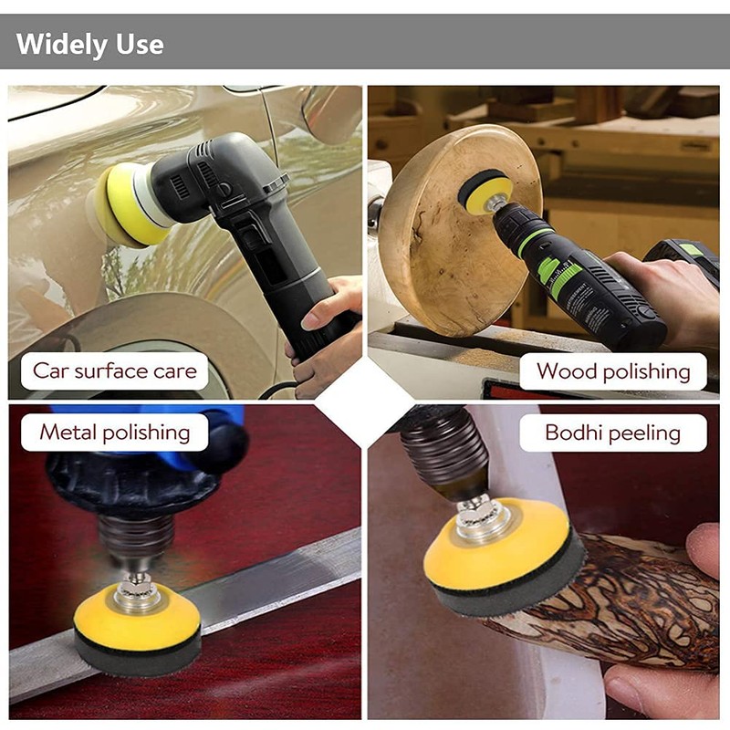 Gasea 2 Set 2-Inch Hook and Loop Sanding Backing Pad