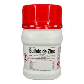 Sulfato De Zinc R. A. 100g                                                                                                                            