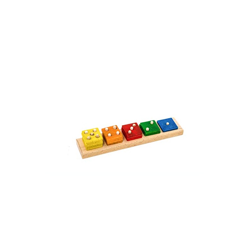 BSM edufun EF 5,1 cm Zählen bis Holz Spiel