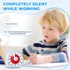 Diboniur Visueller Timer Kinder Wiederaufladbar, 60 Minuten Countdown Timer, Schreibtisch