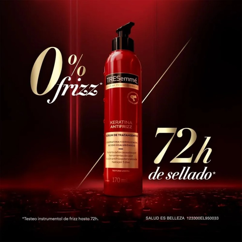 Serum de Tratamiento Capila Keratina Antifrizz 170ML Tresemme