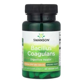 Swanson Bacillus Coagulans 6 Mil Millones Ufc 60vcaps Sabor Sin Sabor