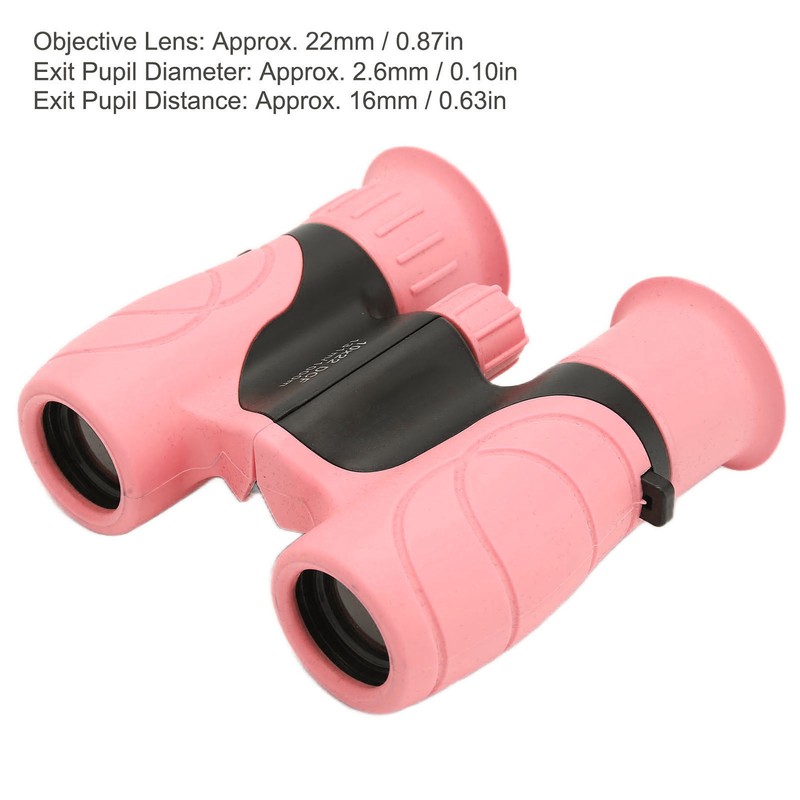 Kids Binocular Portable High Definition Compact Telescope with Lanyard for