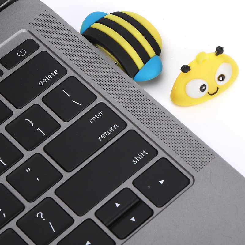 USB Flash Drive Optional Storage Bee Shape USB Memory Stick