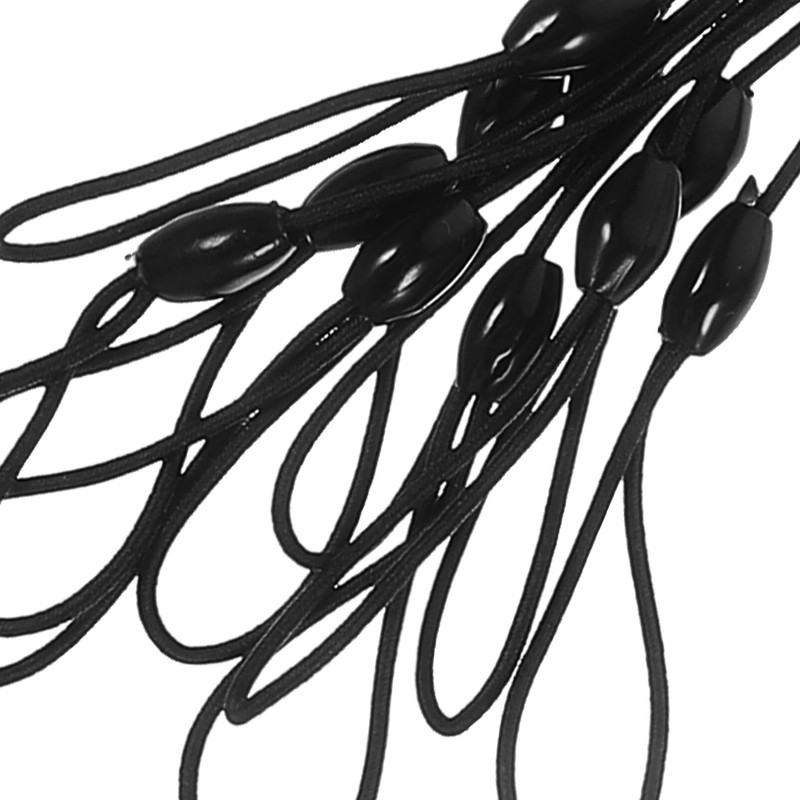HOMSFOU 10pcs Stylus Tether Plastic Elastic Tether Lanyard for Touch