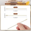 sourcing map 12 Pcs Stainless Steel Cocktail Picks, 4.33" Martini