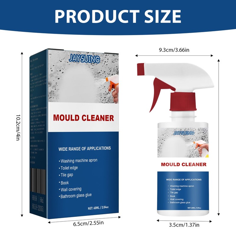 AUJ 2PCS Mould Cleaner Spray