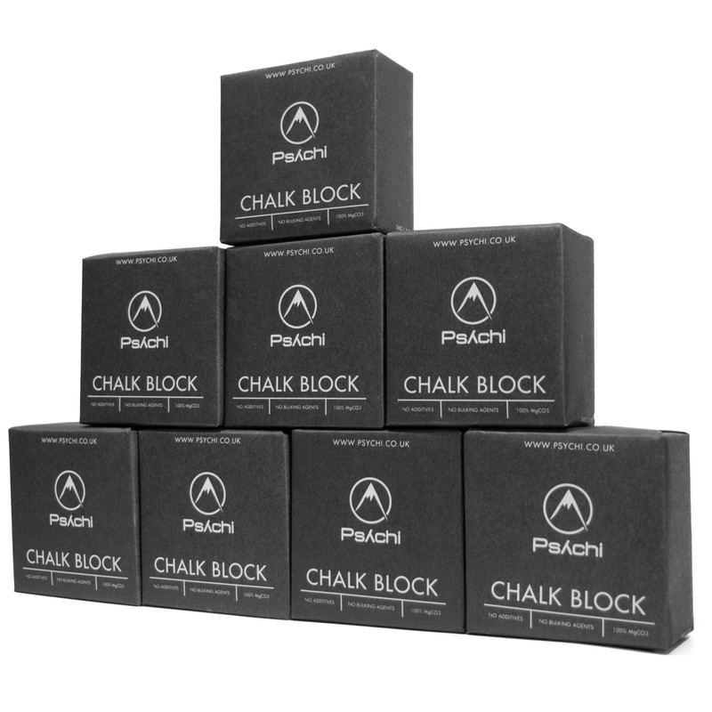 Psychi x8 Chalk Block for Crossfit Rock Climbing Bouldering Gym