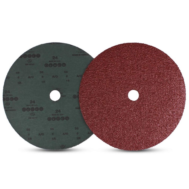 BHA Aluminum Oxide Resin Fiber Sanding and Grinding Discs, 9”