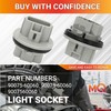 MQparts 2 Packs 90075-60060 Front Turn Signal Light Bulb Socket