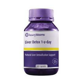 Henry Blooms Liver Detox 1-A-Day 60 Capsules