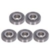 5Pcs Welder Wire Feed Roller 1.2‑1.2mm Groove Feeding Guide Wheel
