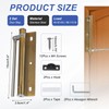 PATIKIL 5.5 Inch Spring Door Closer, 2 Set Spring Door