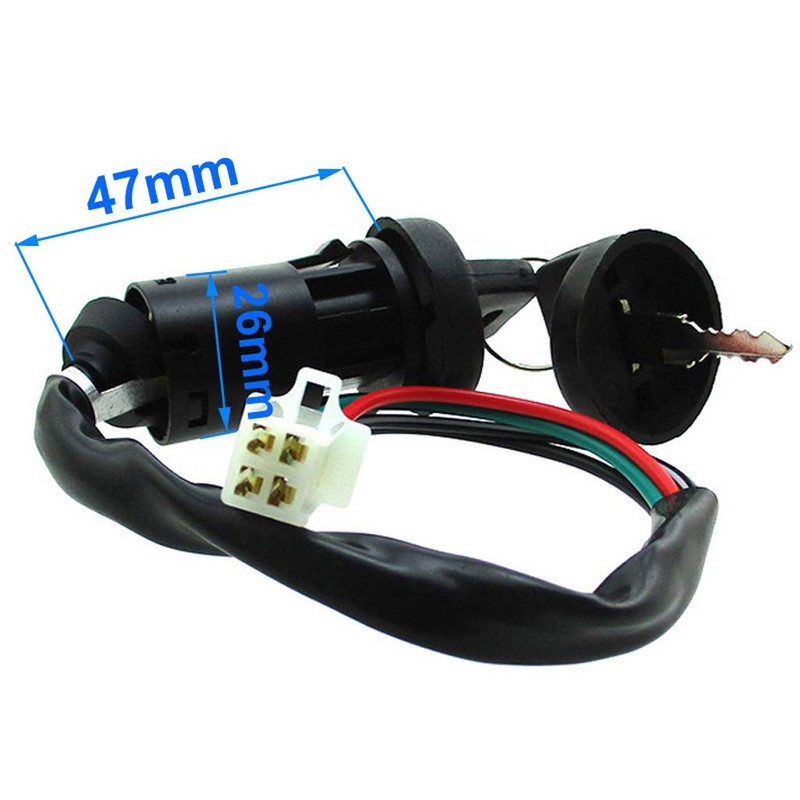 TC-Motor 4 Pin Wire On Off Stop ATV Kill Ignition