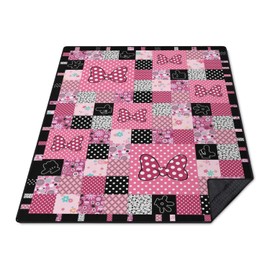 awufncksn Pink Picnic Blanket Waterproof Foldable Extra Large Picnic Mat Beach Blanket 60"x80" for Camping Beach Hiking Patio Party Outdoor Decor Gifts