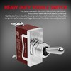 DaierTek Waterproof Toggle Switch 12V DC 30A Heavy Duty 2