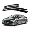 Sunwei Fits Honda Civic 2016-21 Side Window Visor Sun Rain