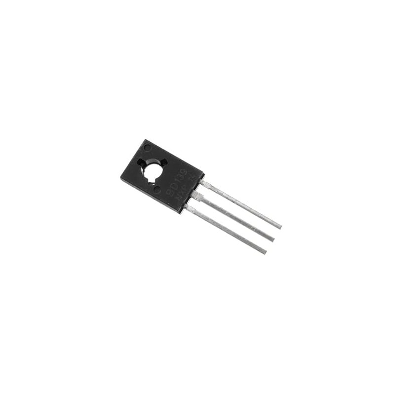 Transistor BD139 NPN 80V 1A (5 Piezas)