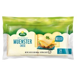 Arla Dofino Muenster Cheese Slices, 24 oz.