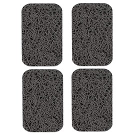 JJiaoLinin Sponge Soap Cushion, Pack of 4 Soap Holder, Soap Saver, Soap Dish, Reusable, Non-Slip, Efficient Soap Holder for Shower, Bathroom, Kitchen, Grey