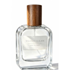 Silent Clean Eau de Parfum for Men and Women, Fresh Woody Aromatic Fragrance with Cedarwood, Vetiver, Sandalwood, Ginger, Mint and Ambergris Accord, 18% Concentration, 1.7 Fl Oz / 50 mL
