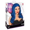 Widmann 09812 – Roxy Wig Blue Every Night Party Fashion,
