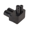 4PCS IEC320 C6 to IEC320 C5 Power Adapter Plug and