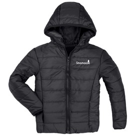 Snonook Toddler Winter Jacket– Insulated Water-Resistant Girls Fall Jacket & Boys Fall Jacket - Girls' Outerwear Jackets & Coats, Black, xs