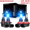 SHENKENUO 4x 9005 H11 Combo LED Headlight High Low Beam