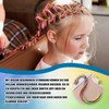 Pack of 32 Colourful Hair Wrap Cord, Gradient, Braided Hair