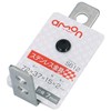 Amon S612 Stainless Steel Mounting Brackets, L-Shaped, Hole Diameter: 0.28
