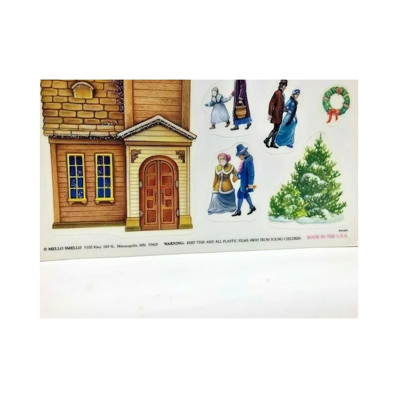 Mello Smello #9 THE CLOCK TOWER Cling Mello Smello Dicken's