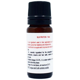 ETC Cosmetic`s Silk Protein - 12 g - Cosmetic Active Ingredient - 100% Natural Origin - All Types of Hair and Skin Care Products