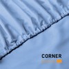 My home store Fitted Sheet 25 cm Deep Brushed Microfiber