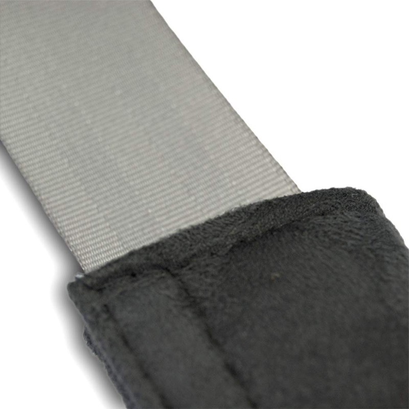 Microfiber Black Seat Belt Cover (4-Pack) by Seat Belt Extender