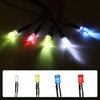 PATIKIL Pack of 20 5 mm LED Lamp Holder Light