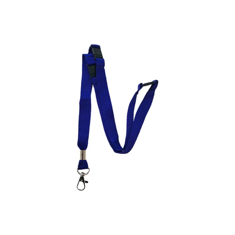 PAC Supplies Global 15mm Colourful Neck Lanyard With 3 Point
