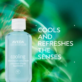 Aveda Cooling Balancing Oil Concentrate | Massage Into Sore, Achy Muscles | with Certified Organic Peppermint, Blue Chamomile | Naturally Derived* Menthol, 1.7 Fl Oz