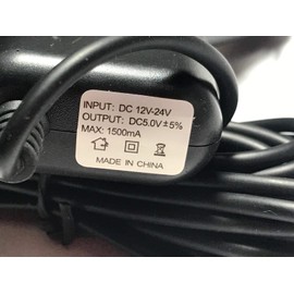 Replacement for 5V 2A Car Charger Power Supply for MiVue Car Dash Cam Camera