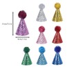 8 Pcs Mini Party Hats, Reusable Dog Party Hat with