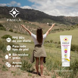 Kadela Fotoprotector Envase Con 120 Ml Aroma A Coco 2 Pack