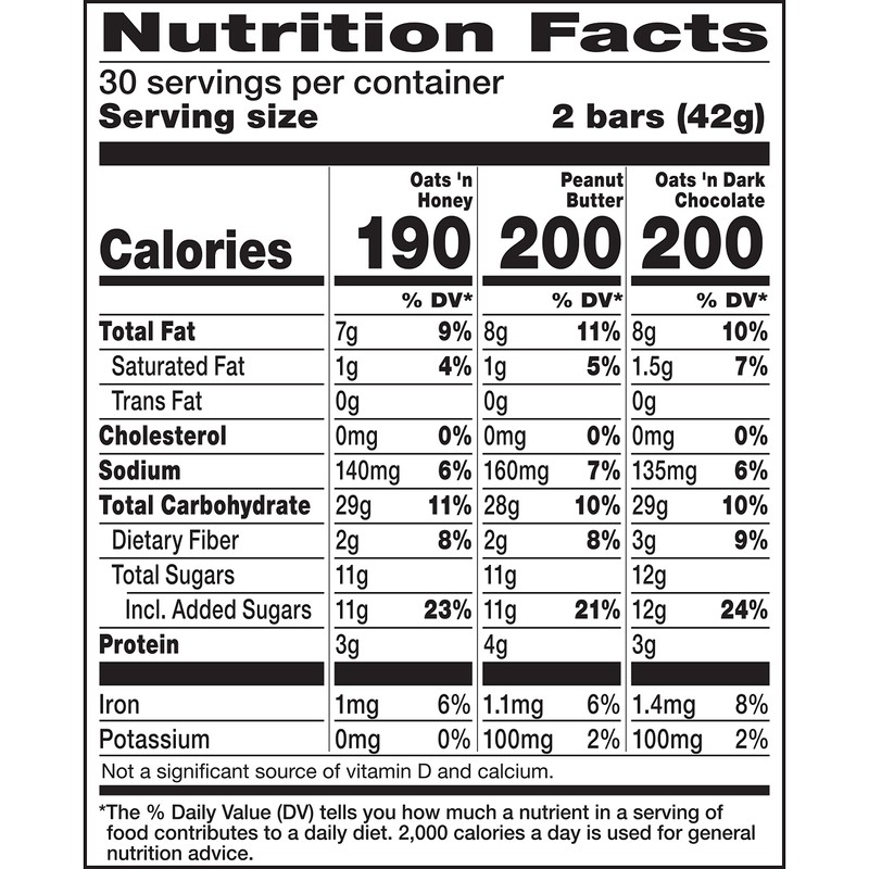 Nature Valley Crunchy Granola Bars, Value Pack, 60 Bars, 44.7