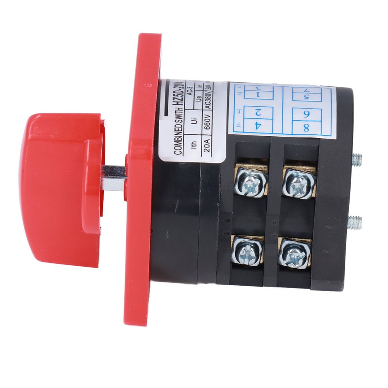 Changeover Switch 2 Pole 3 Position Cam Changeover Control Selector