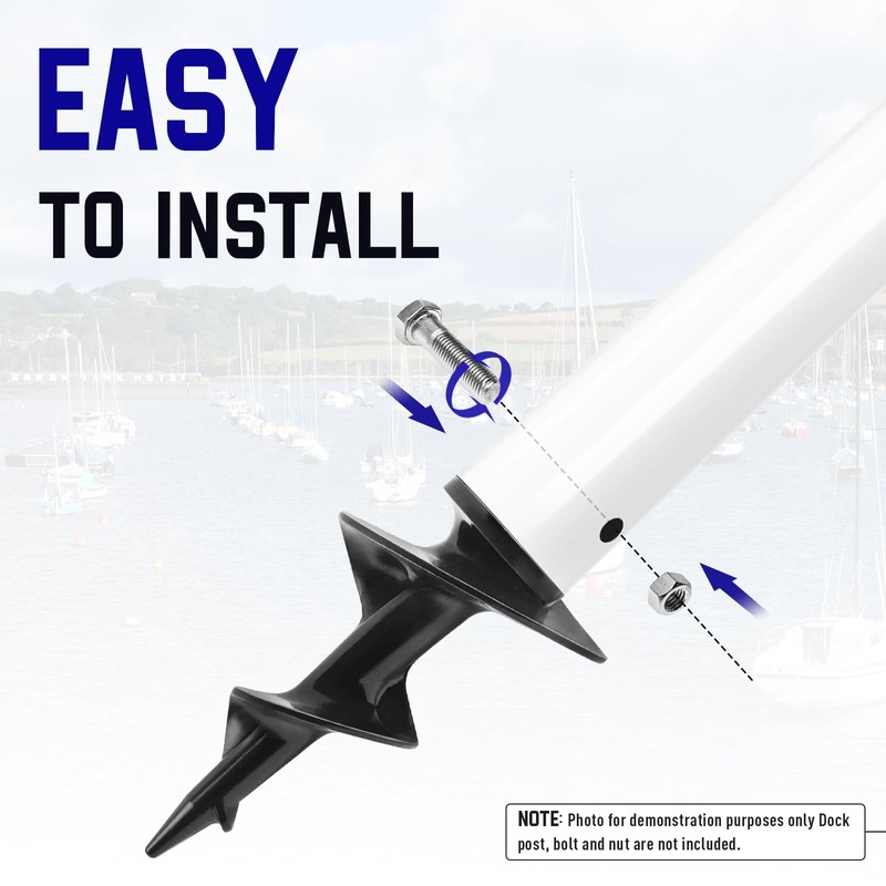 Touri 2 Pack Dock Sand Auger for Making PVC Tubing