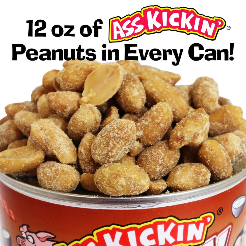 ASS KICKIN’ Bacon Ranch Peanuts – 12oz - Ultimate Gourmet