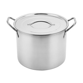 Aramco Alpine Cuisine Stock Pot, 12.5-Quart, Stainless Steel
