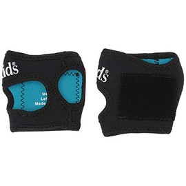 Tandem Sport Skids Volleyball Palm Protectors - Small - Volleyball Hand Protection for Floor Burns and Bruises - Used By Olympic Athletes - Volleyball Gloves Fingers Free for Setting - Black, 2