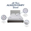 Dreamaker Fully Fitted 100% Bamboo Terry Waterproof Mattress Protector, Rustle