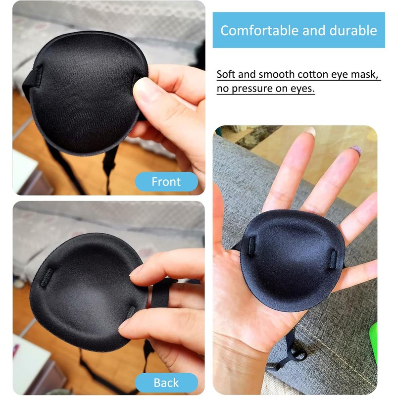 Siliget 2 PCS Eye Patches for Adults, Single Eye Mask